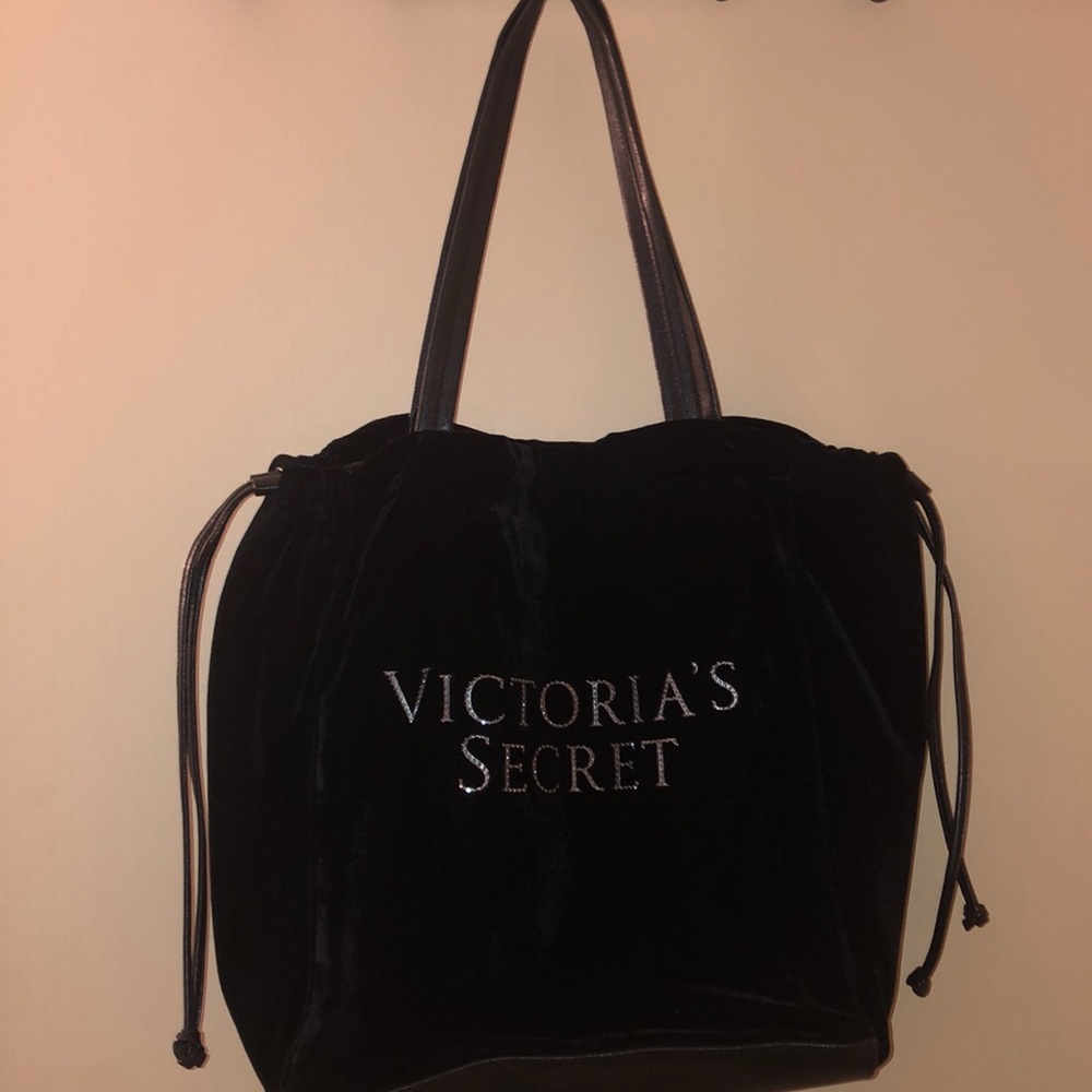 Victoria Secret Velvet Bling Tote